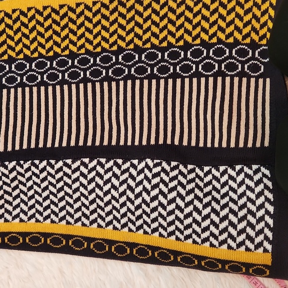 BONITA oversized, overlapping, open front multi design/colour cardigan - Picture 13 of 14